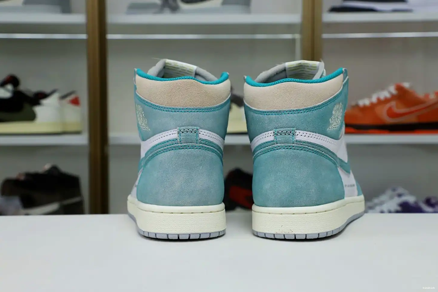 AIR Kimikick GREEN' JORDAN OG RETRO 'TURBO HIGH 1 0618